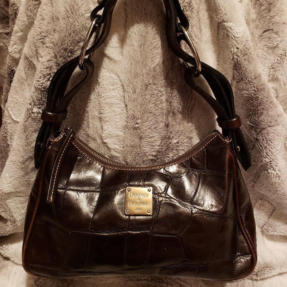 Dooney & Bourke Medium Hobo Handbag Dustbag Registration Card